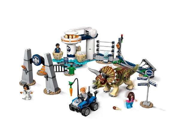 Jurassic dinosaur building block toy